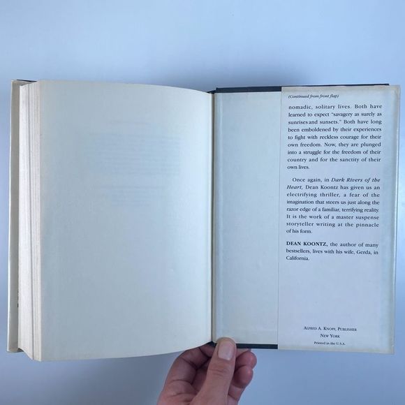 2/$30 - Dark Rivers of the Heart by Dean Koontz - Picture 15 of 15